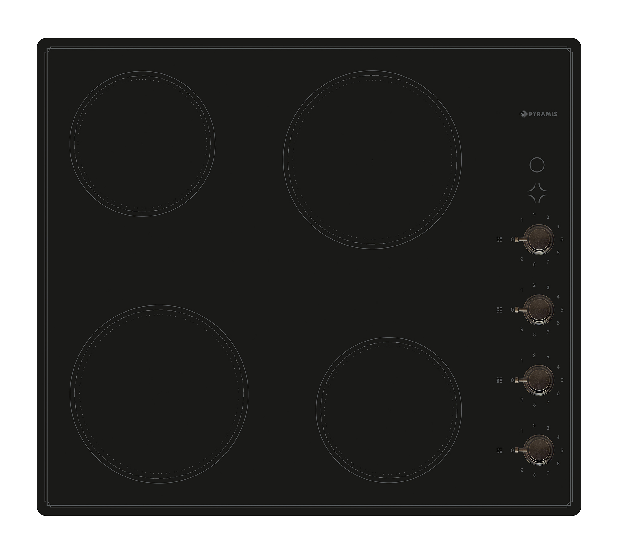 Plita electrica Pyramis Retro VINTAGE Anthracite