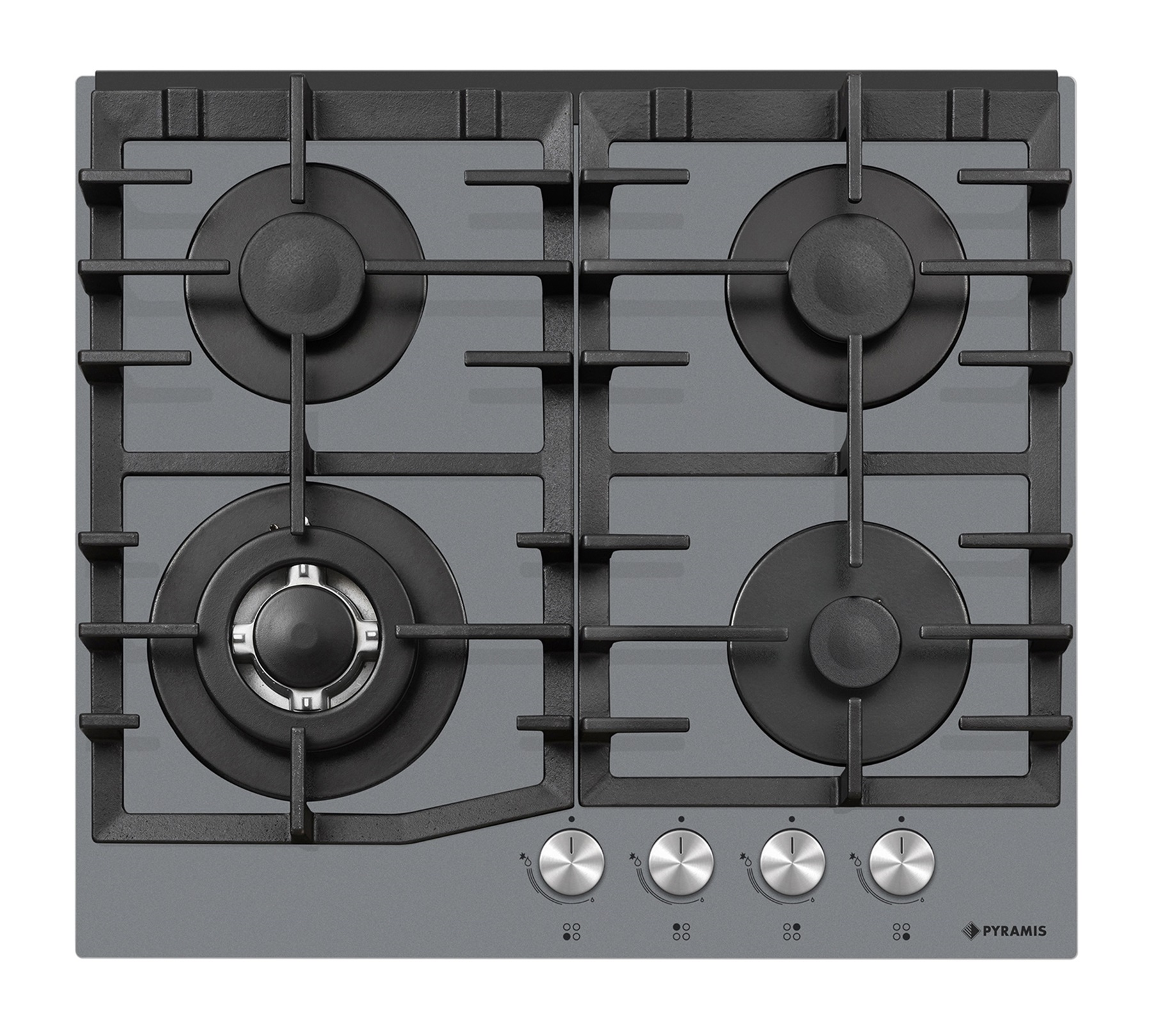 Plita gaz Pyramis 6714 Grey Pearl