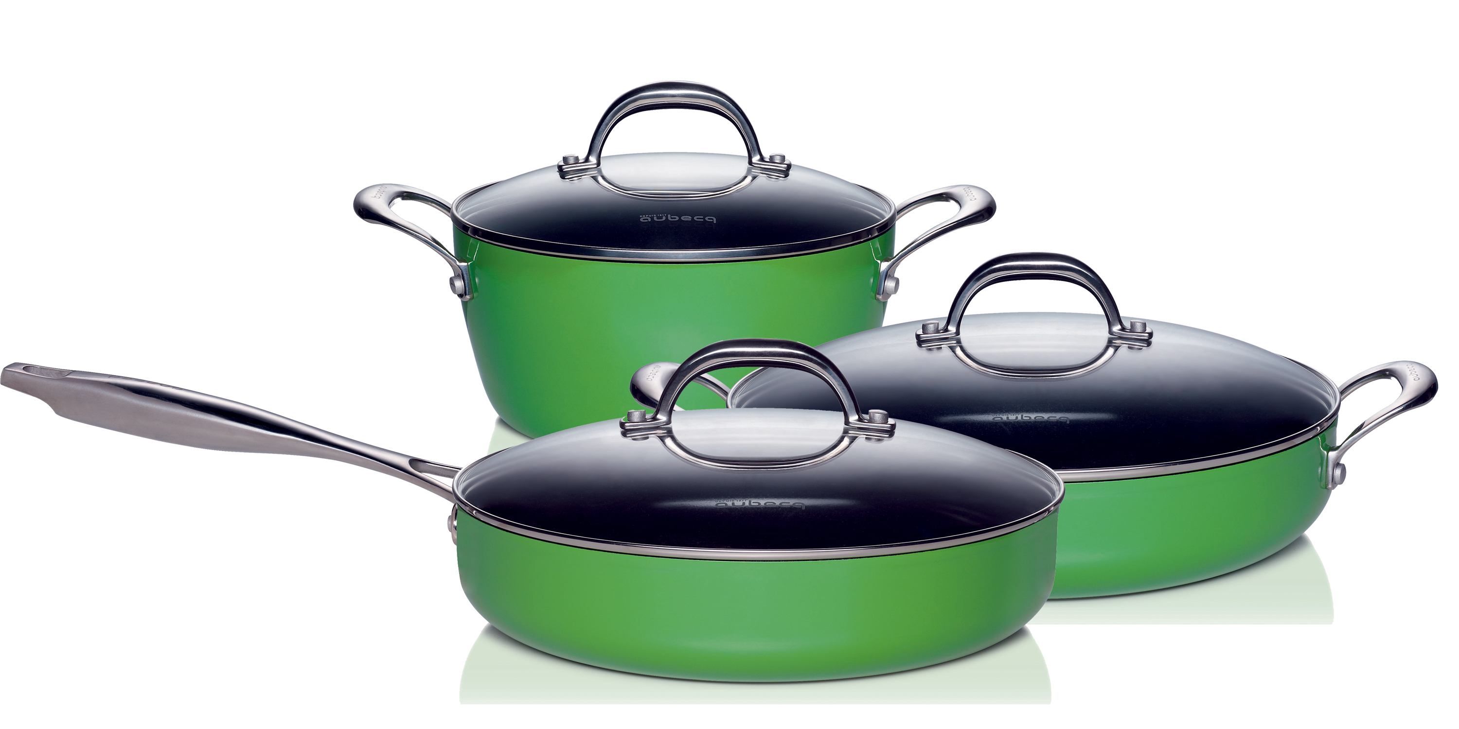 Set de Vase din Aluminiu Evergreen 3 Piese