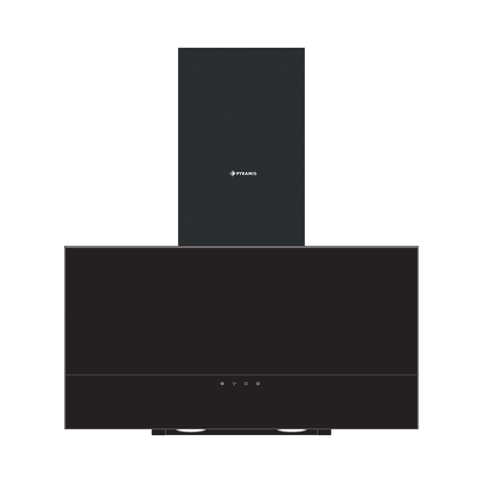 Hota decorativa Pyramis Diamond Plus Black Glass