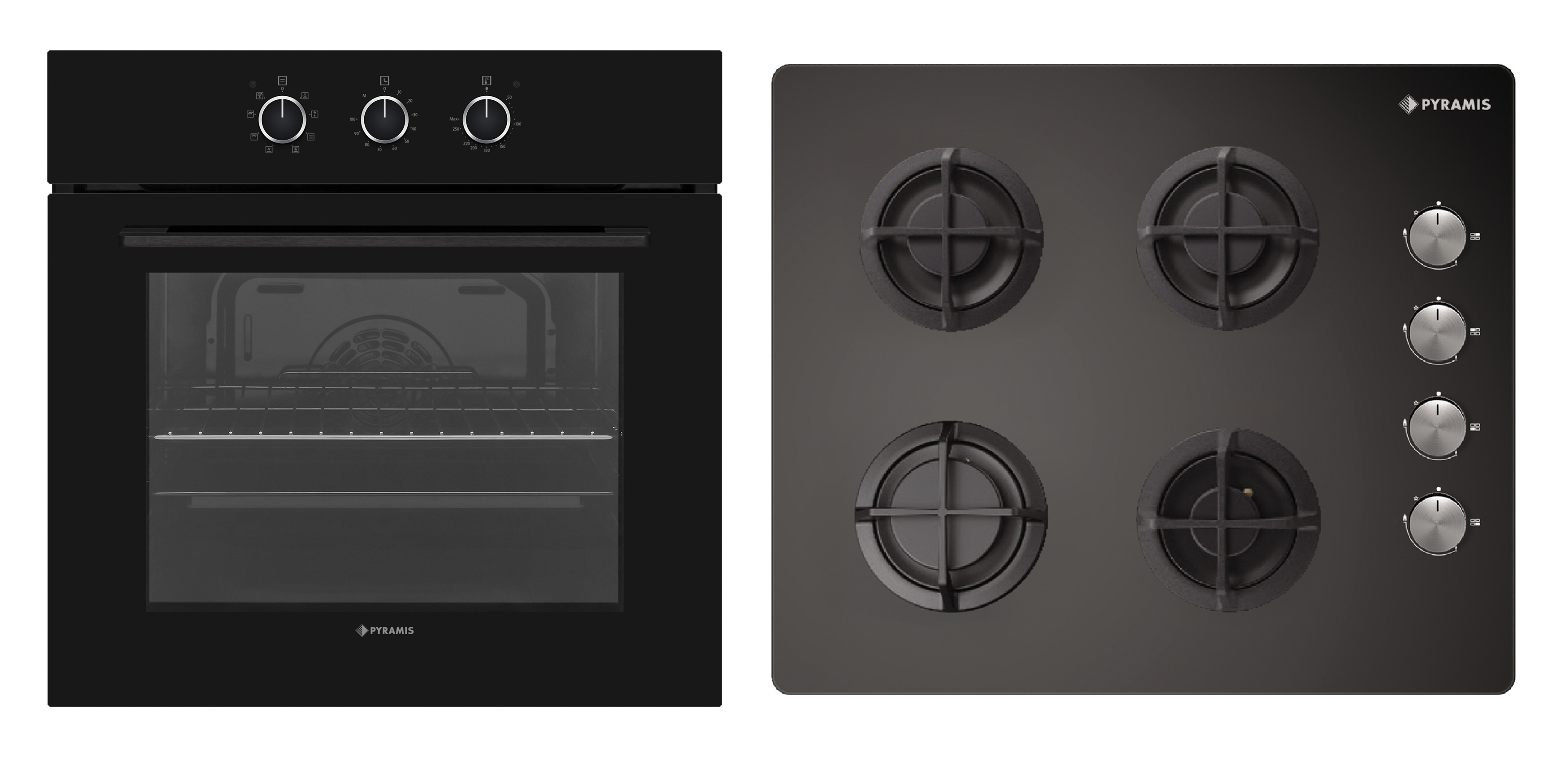 Set Pyramis 7P Black