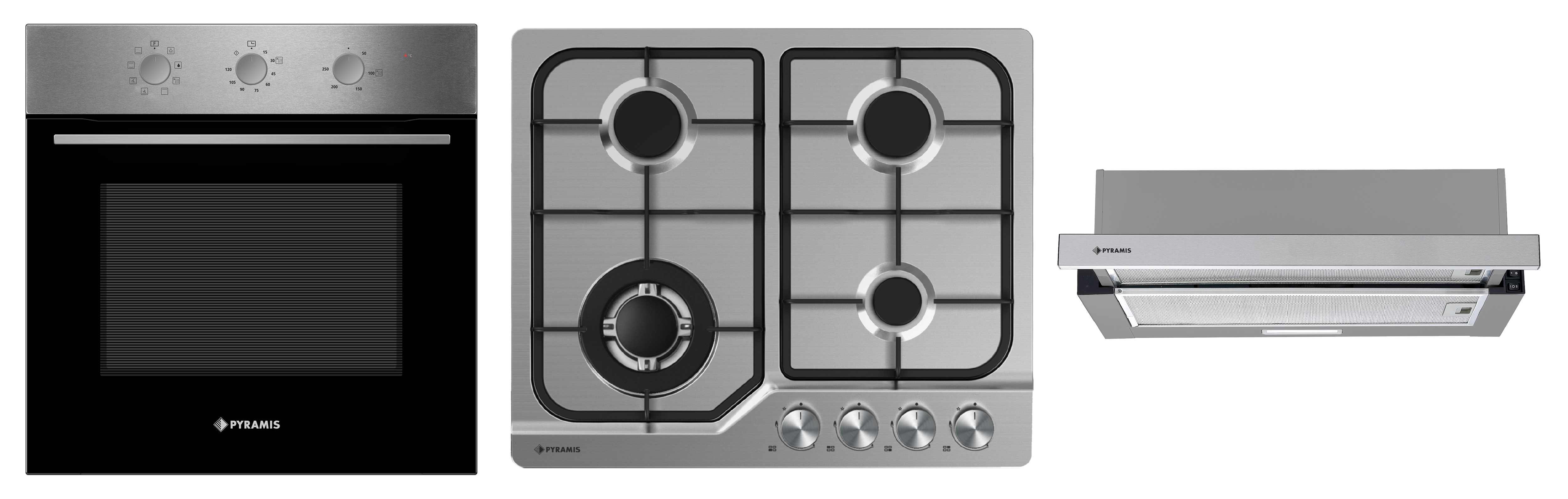 Set Pyramis 22P Inox