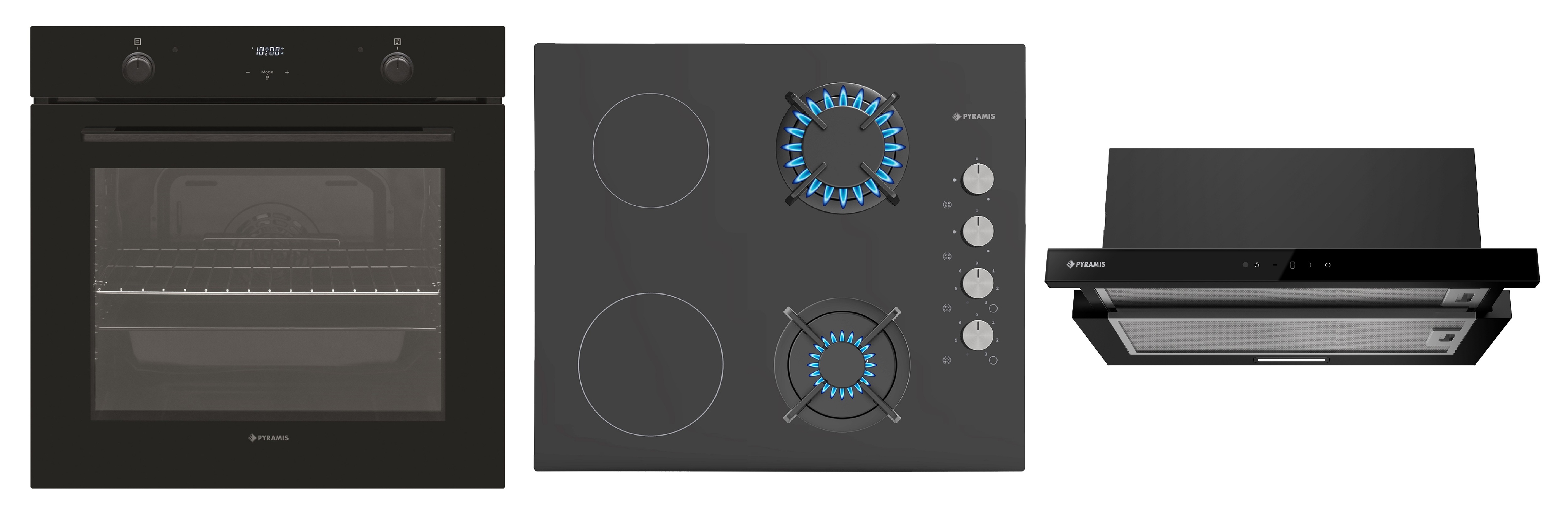 Set Pyramis 35P Black