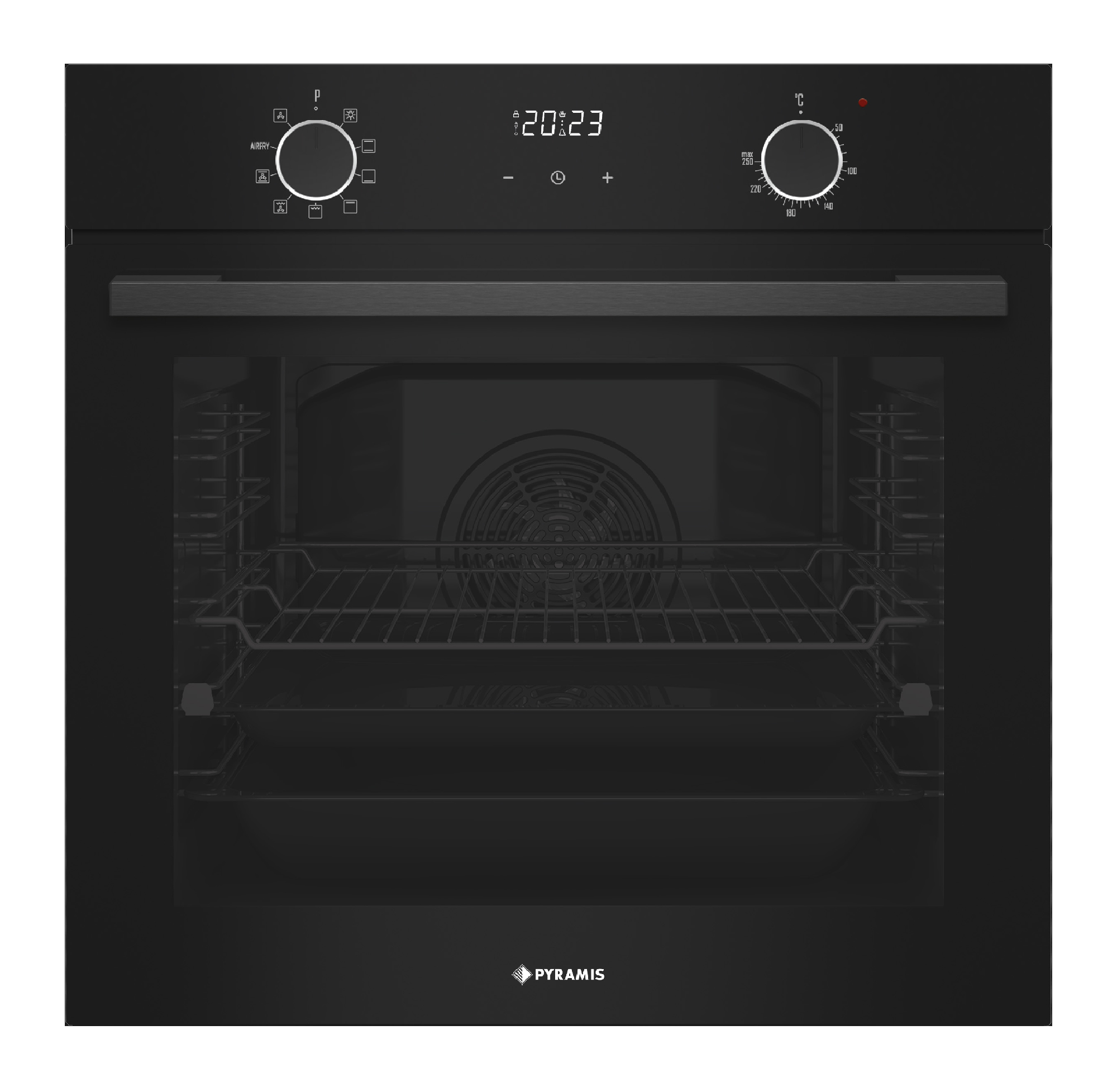 Cuptor electric Pyramis 60IN 4030 ND Smoked 3Glass
