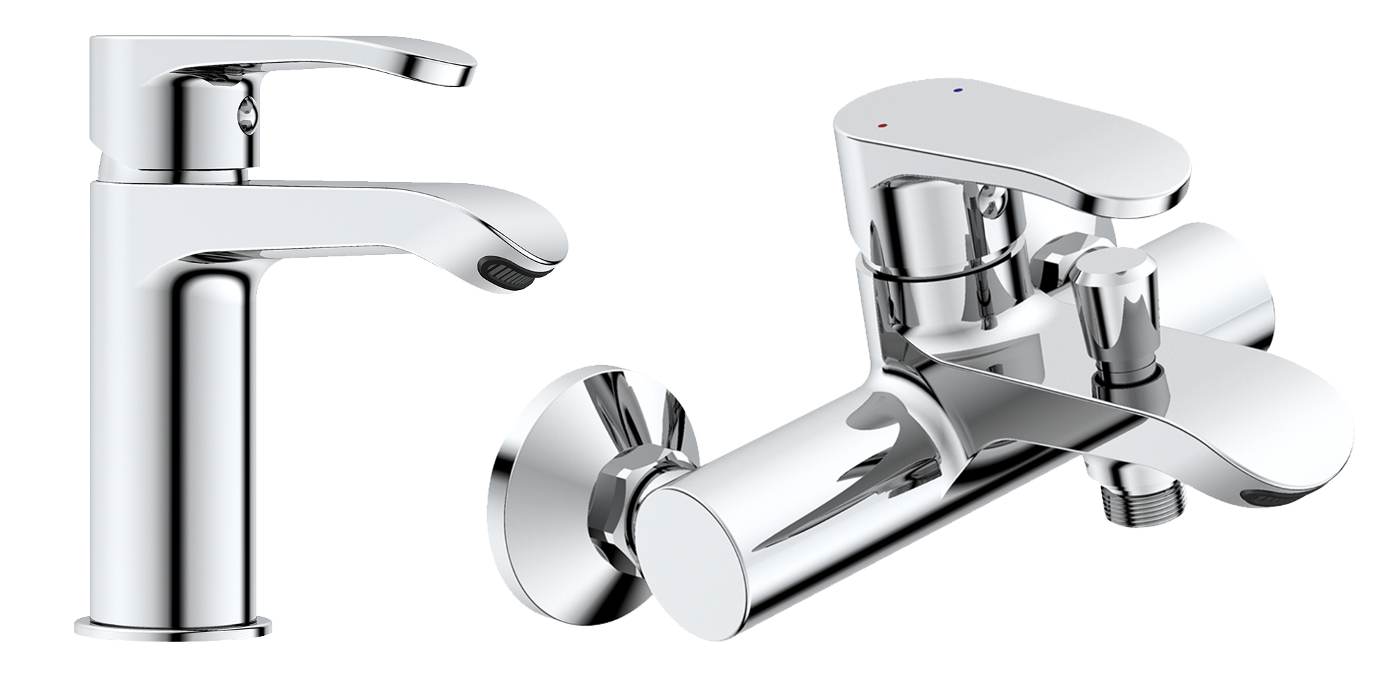 Set baterii baie Pyramis Smartline SALT