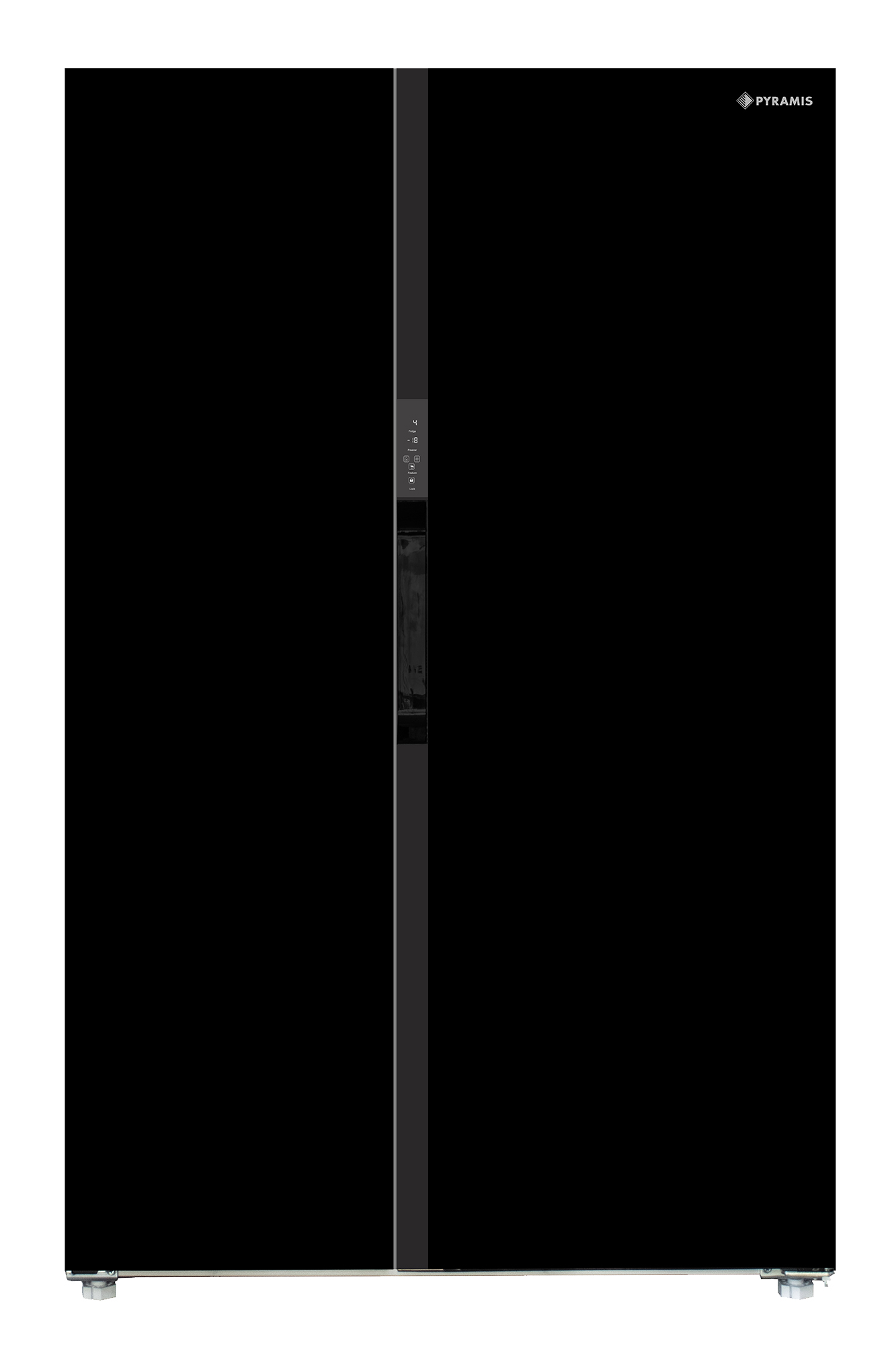 Syde by Side Pyramis FSO179 Black Glass